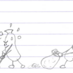 Knakkie.nl - De kleine knakkies aan het werk in de tuin